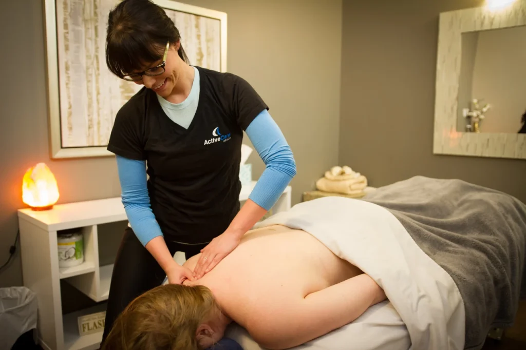 Registered massage therapy treatment at Active Care Health in Kelowna